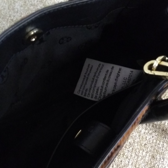 Tory Burch Real Dyed Fur Leather Satchel Bag - Picture 3 of 8